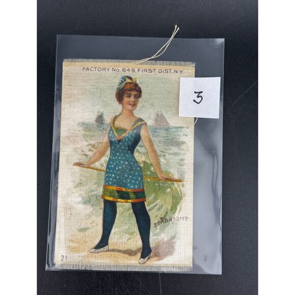 Assorted Women Antique Cigarette Silks - Picture 5 of 10